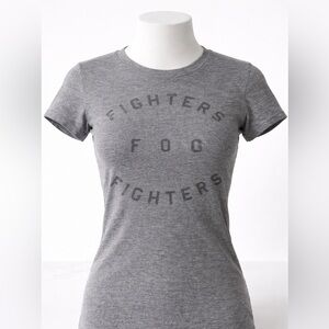 Next Level Foo Fighters Graphic Tee | Heather Gray | Size S